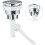 WC flush button, 38 mm, durable ABS material for longlasting performance in homes and hotels. 3