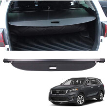 Car Retractable Rear Trunk Parcel Shelf For Kia Sorento 2011 Cargo Cover Privacy Shield Safe Storage