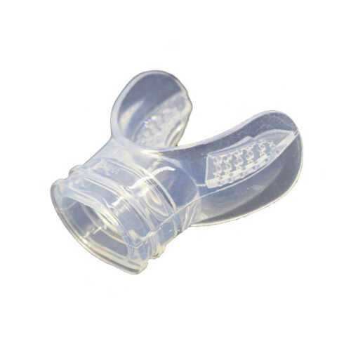 Replacement mouthpiece for snorkel for dive shops and dive centers. Gro?artig.