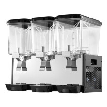 Distribuidor de Bebidas Refrigeradas 3x18 L-Duoku-con Función de Refrigeración y Agitación, para Buffets y Establecimientos CHR