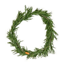 Guirnalda de Navidad - DUOKU - XH-TT03 - 2,75 m - Pino Norfolk - Ideal para mesa