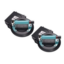 Ventouse ΰ verre ZUOS 8"" pour le levage de granit et de verre, avec poignιe en mιtal et pompe en ABS, capacitι de charge de 109 kg (240 lb).