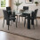 Greenwich Glass Dining Table 4
