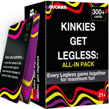 (Set - Both Decks) QUOKKA Adult Party Card Game - 104 Dare & Challenge Cards - Drinking Game for Game Night