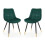 SET OF 2 HADID DINING CHAIRS - GREEN 2