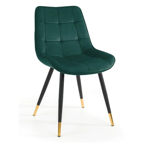 SET OF 2 HADID DINING CHAIRS - GREEN 2