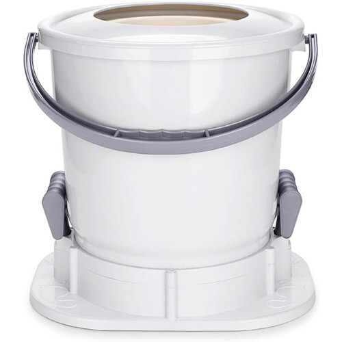 Spin Dryer for Clothes, Manual Hand Operated Camping Drying Machine  Space Saving Flats Design  Easy Laundry Solution White