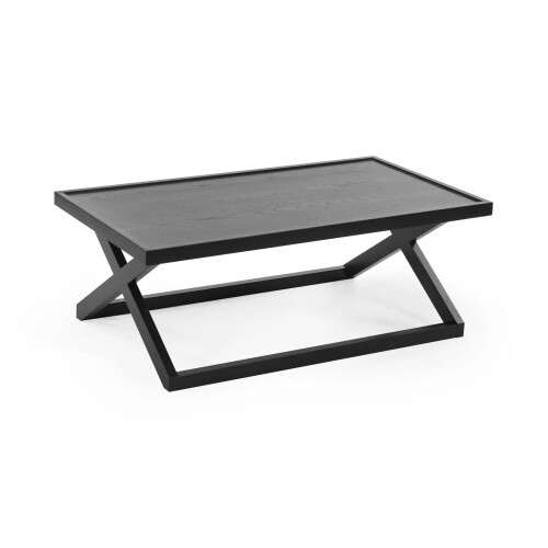 Haddon Black 110cm Coffee Table 1
