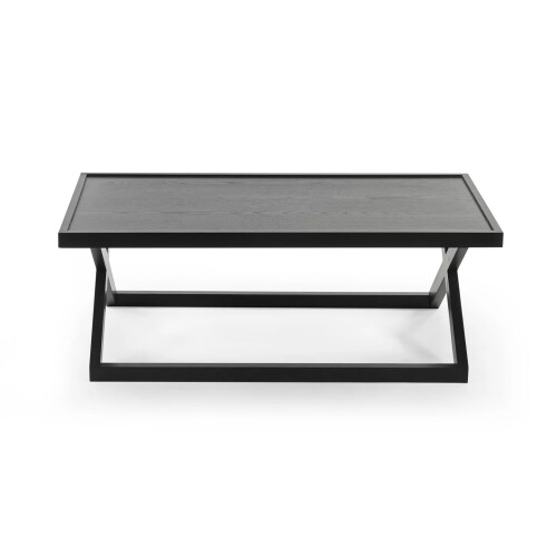 Haddon Black 110cm Coffee Table 2