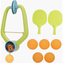 Hanging Table Tennis Training Set for Children - Indoor Ping Pong Game with Rackets & Balls, Portable, Parent-Child Interaction Toy