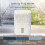 Clayr HumiDrop Refillable Dehumidifier Off White 5