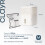 Clayr HumiDrop Refillable Dehumidifier Off White 9