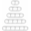 Cable Holder Clips, 5-Pack Cable Organizer Desk, Silicone Adjustable Cable Clips (White) 1