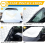 Car windshield cover, foldable sunshade, winter windshield cover, effectively protects against radiation and sunlight. 5