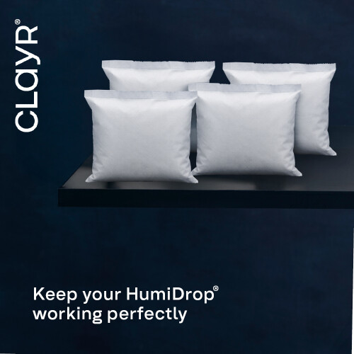 Clayr HumiDrop Refillable Dehumidifier 4 Pack 1