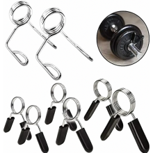 CPSports Pružinové objímky na činky (páry) | Priemer 25 mm, 28 mm, 30 mm, 50 mm | Oceľové pružinové objímky, pružinové klipy na činky