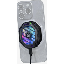 Telefoonkoeler, 3-traps magnetische draadloze snelkoelventilator