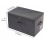 Contenitore extra large da 60 litri per coperte/piumoni con coperchio, nero/grigio 2