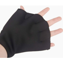 Aquatic Handschuhe 1 Paar Schwimmhandschuhe Schwimmflossen Paddel Wasserwiderstandstraining Einstellbare Tauchhandschuhe Ausrüstung Surfen S