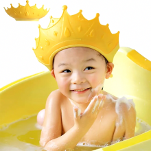 Duschhaube Kinder, Baby Verstellbarer Shampoo Schutz, Shampoo Bade Bad SchüTzen Weiche Kappe Hut, Kappe Wasserdicht Cap für Mehr als 6 Monat