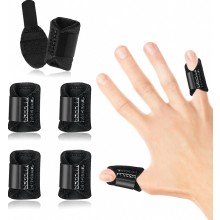 5 Stück Daumenschienen, Fingerschiene für Triggerfinger - Gebrochener Finger - Arthritis, Fingerschutz Unterstützung für Daumen - Zeigefinge