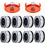 Trimmer line spool compatible with Black & Decker lawn trimmers, A6481 A6485. 1