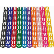 Würfel Bunt Set,100pcs Bunte Würfel,14mm Würfel Set Farben,Spielwürfel Bunt,Sechsseitige Würfel Set,Augenwürfel,6 Seitige Würfel