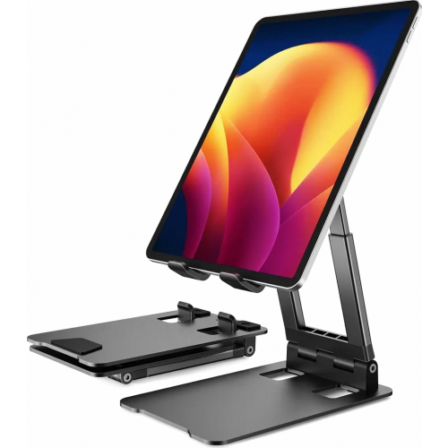 Stabiler Tablet Ständer,Klearlook Faltbarer Tablet Halter
