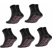 pares de calcetines autocalentables, calcetines de terapia magnética unisex, calcetines magnéticos autocalentables de turmalina, calcetines