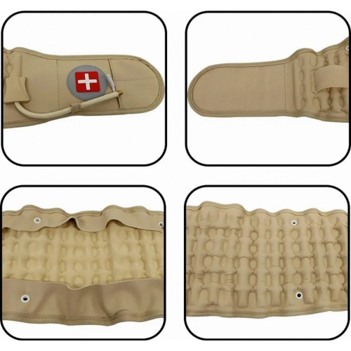 Inflatable Spinal Decompression Lumbar Lower Back Belt Brace 2