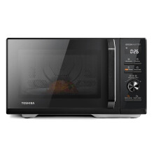 TOSHIBA 26Liter 6-in-1 Air Fry Microwave Combo With Origin Inverter, Chef Defrost, Convection, Combi, Grill, 10 Power Levels, 10 Auto Menus, 900W Micr