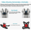 Supporto per telefono con cinturino pettorale, clip per telefono, action camera, POV per Samsung iPhone Plus ecc. 4