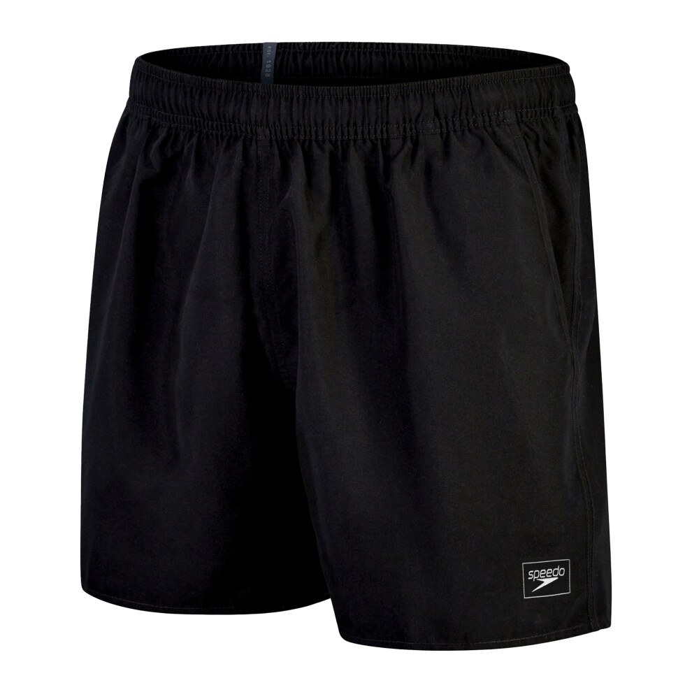 Speedo (Xl, Black) Mens Prime Leisure Swim Shorts