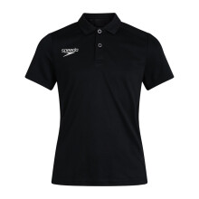 (18 UK, Black) Speedo Womens/Ladies Club Dry Polo Shirt