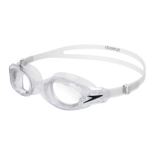 (One Size, Clear/White) Speedo Unisex Adult Hydrosity 2.0 Swimming Goggles