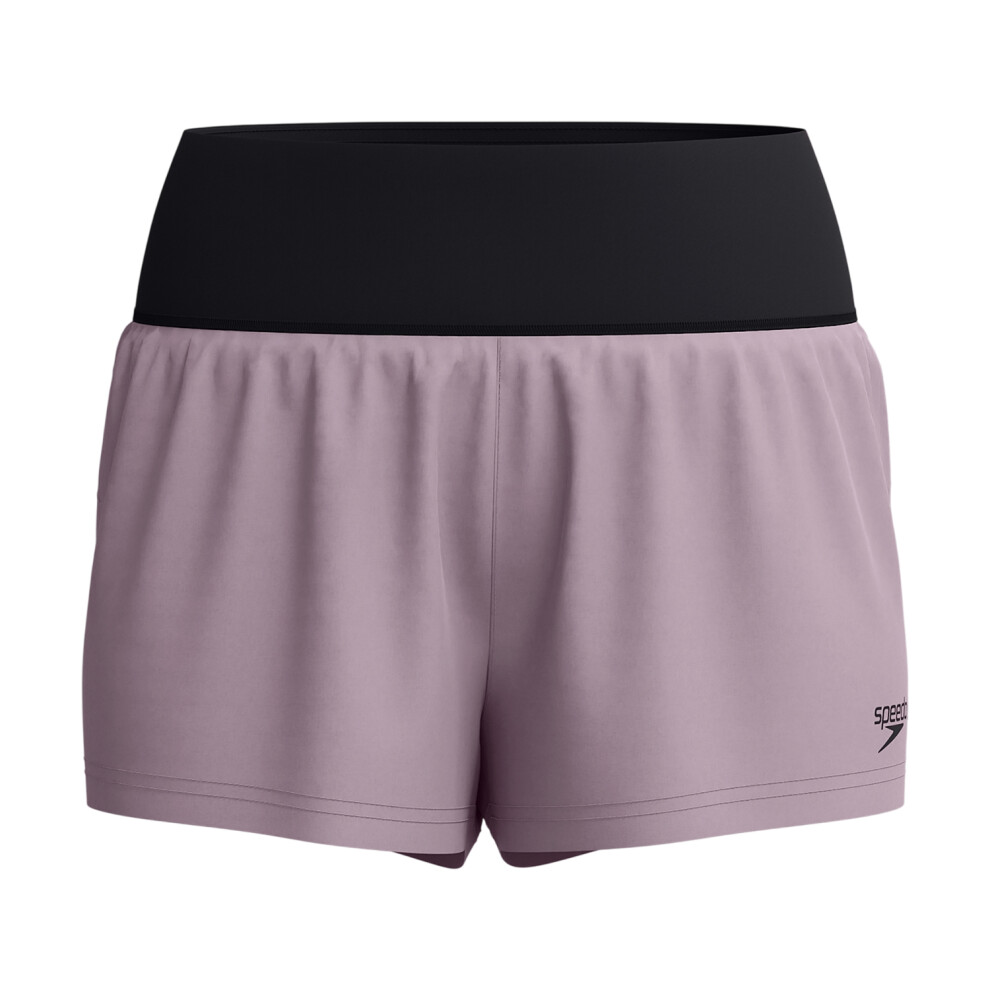 Speedo (8 Uk, Purple) Womens/Ladies Lookout Swim Shorts
