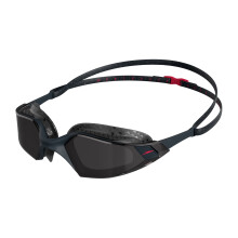 (One Size, Grey/Red) Speedo Unisex Adult Aquapulse Pro Swimming Goggles