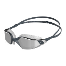 (One Size, Grey) Speedo Unisex Adult Aquapulse Pro Mirrored Swimming Goggles