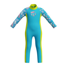 (3 Years, Blue/Green) Speedo Boys Marine Animals Long-Sleeved One Piece Swimsuit