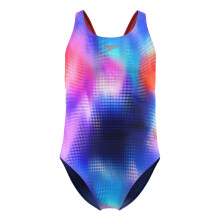 Speedo Girls All-Over Print One Piece Swimsuit