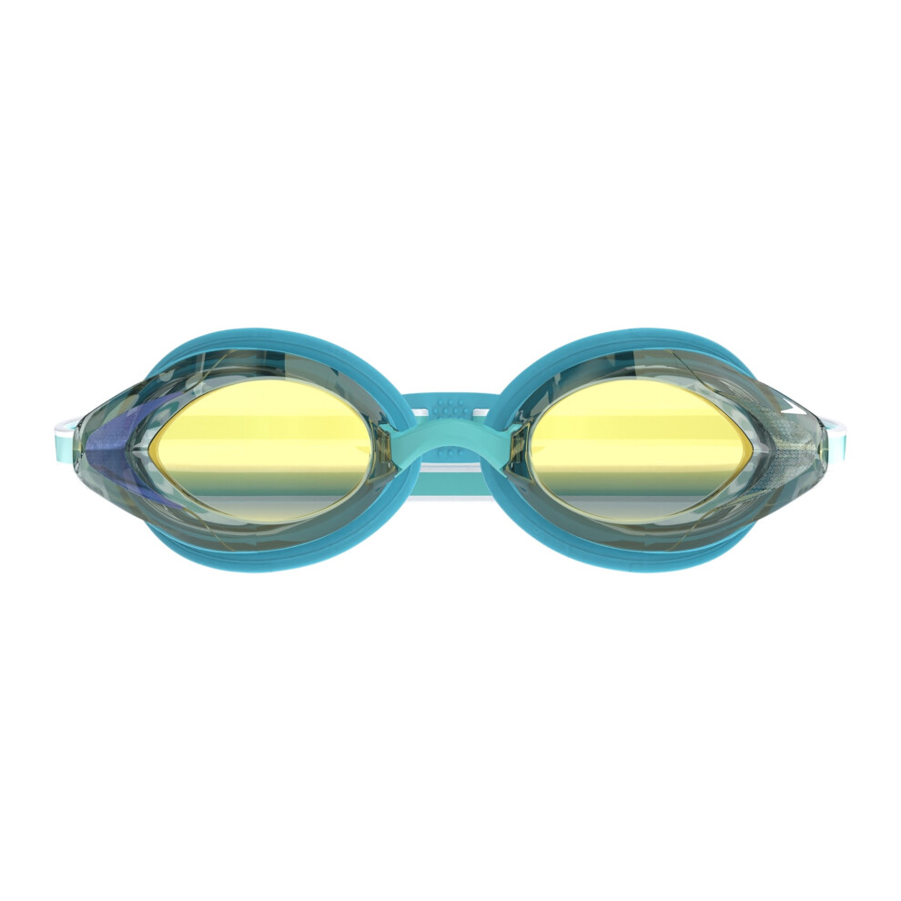 Speedo (One Size, Light Blue) Womens/Ladies Vanquisher 3.0 Mirrored Swimming Goggles