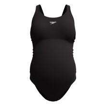 (S, Black) Speedo Womens/Ladies Maternity Fitness One Piece Swimsuit