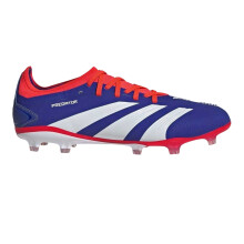 (8 UK, Blue/White/Red) Adidas Mens Predator 24 Pro Firm Ground Football Boots