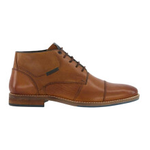 (12 UK, Tan) Dune London Mens Chippy Leather Chukka Boots