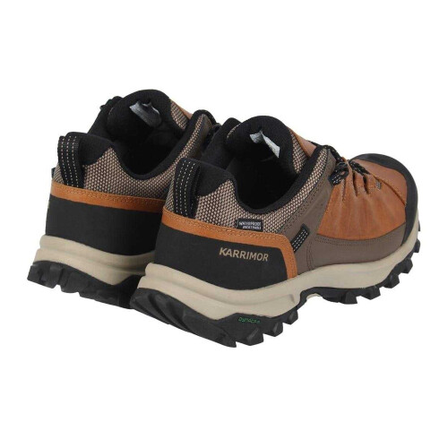 Karrimor (7 UK, Brown) Karrimor Mens Logan Leather Hiking Boots 1