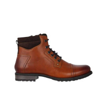 (7 UK, Tan) Firetrap Mens Hays Leather Low Heel Boots