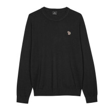 (XL, Black) Paul Smith Mens Zebra Organic Cotton Jumper