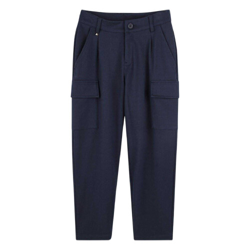 (8 Years, Navy) Boss Childrens/Kids Regular Cargo Trousers