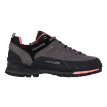 (5 UK, Charcoal/Coral) Karrimor Womens/Ladies Suede Waterproof Walking Shoes
