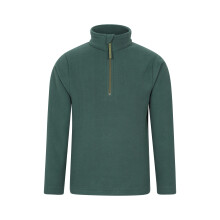 (11-12 Years, Green) Mountain Warehouse Childrens/Kids Camber II Half Zip Fleece Jacket